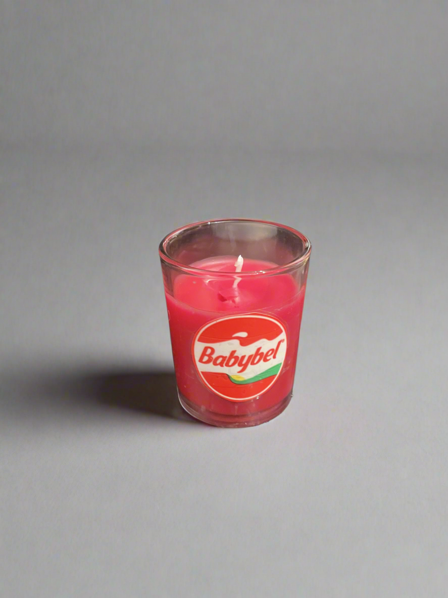 Babybel Candle