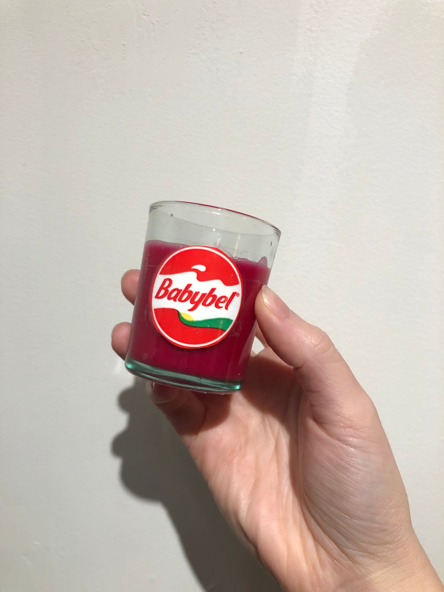 Babybel Candle